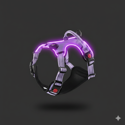 BrightPaws LED Dog Harness